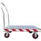 Pake Handling Tools Platform Truck, Aluminum Diamond Deck, 24'' x 48'', 5'' PU Casters, 2000 lb. Cap., Heavy Duty PAKAF2448 - alternate 3